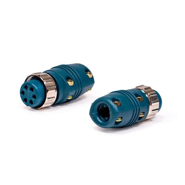 Разъем для панели сварочного аппарата Aurora Ultimate 6pin "мама" 23064