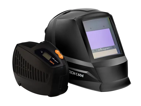 Сварочный щиток Сварог Tech C60D с устройством подачи воздуха Vento