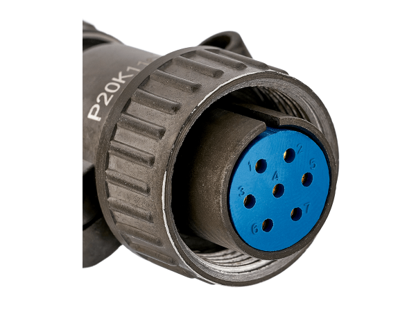 Разъем 7pin (TIG) кабельный Сварог IHQ0710