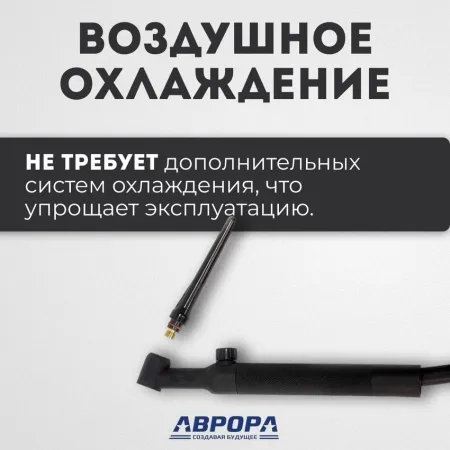 Вентильная горелка Aurora TIG 26V 180A (4м)