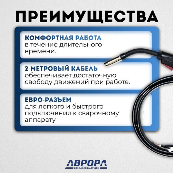 Горелка Aurora для аппарата POLO 160 - 2m