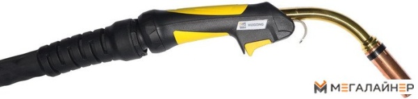 Горелка сварочная с жидкостным охлаждением  HUGONG MIG/MAG HG50-500А-5м. / MIG Torch HG50 water cooled-5m