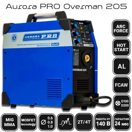 Сварочный инвертор AuroraPRO Overman 205