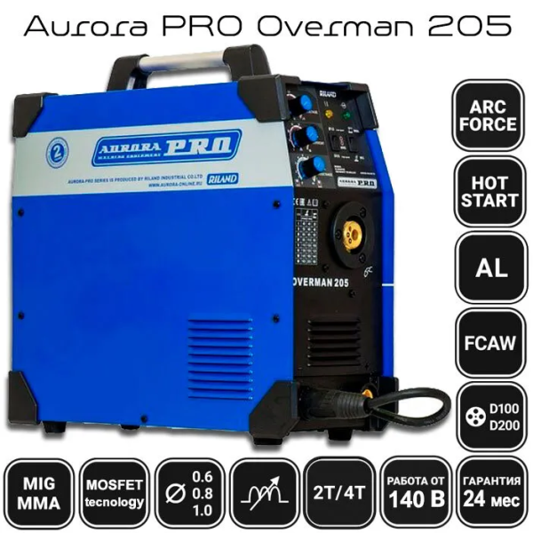Сварочный инвертор AuroraPRO Overman 205