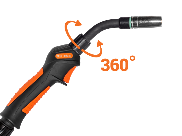 Сварочная горелка MIG Сварог TECH MS 25RH (230А) 4м Сварочная горелка MIG Сварог TECH MS 25RH (230А) 4м
