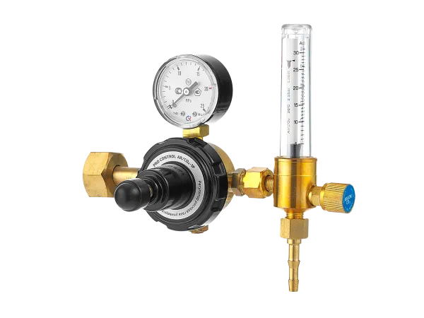 Регулятор расхода газа универсальный Сварог PRO CONTROL AR/CO2 1Р (7872636000), манометр с поверкой