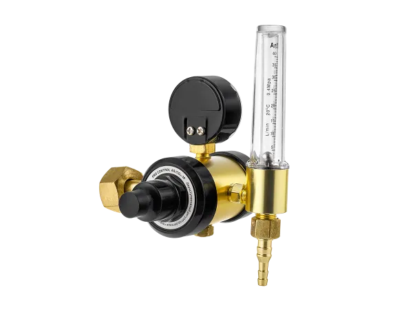 Регулятор расхода газа универсальный Сварог PRO CONTROL двухступенчатый AR/CO2 1Р (7872638000), манометр с поверкой